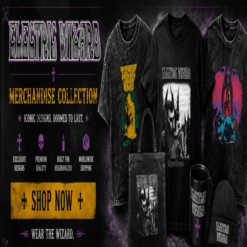 Find Rare Collectibles from the Electric Wizard Official Store